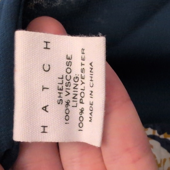 Hatch Blue Floral Size 1 Maternity Dress - Picture 11 of 13